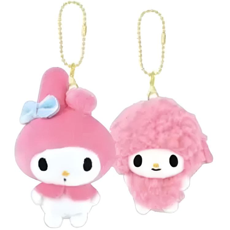 Sanrio My Melody Lovely Smile Keychain Уют и гармония Куклы Плюшевые брелки Высота 16 см - изображение 1