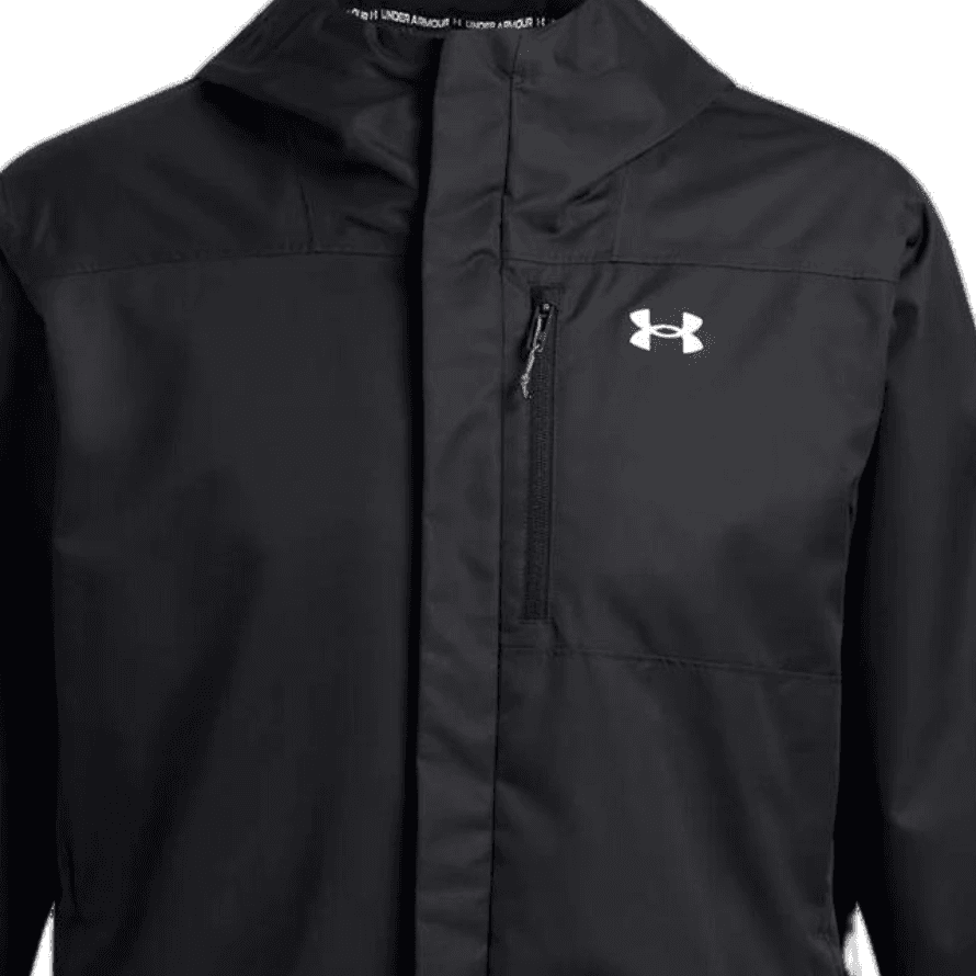 Куртка Under Armour Штормовой Куртки Пальто Мужской Черный - изображение 5