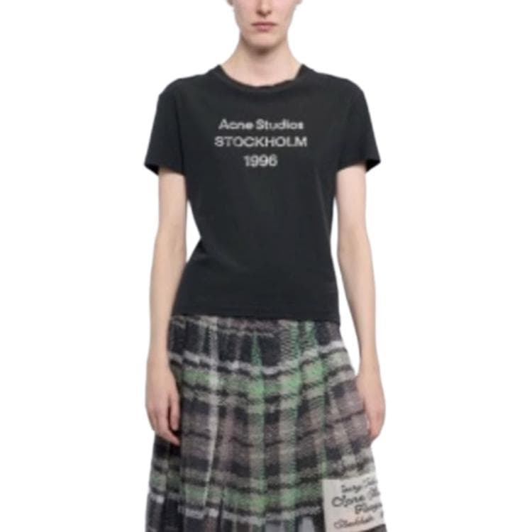 Футболка Acne Studios SS25 Унисекс T-рубашки - изображение 4