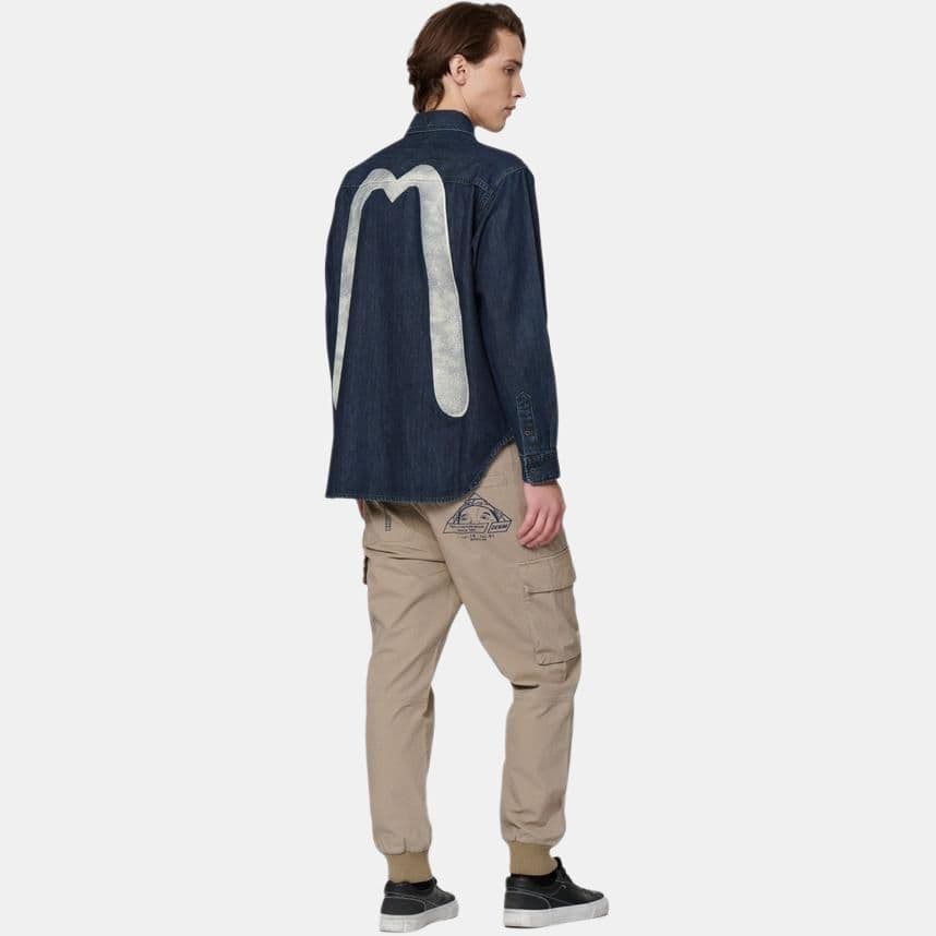 Рубашка EVISU FW22 AW22 m - изображение 3