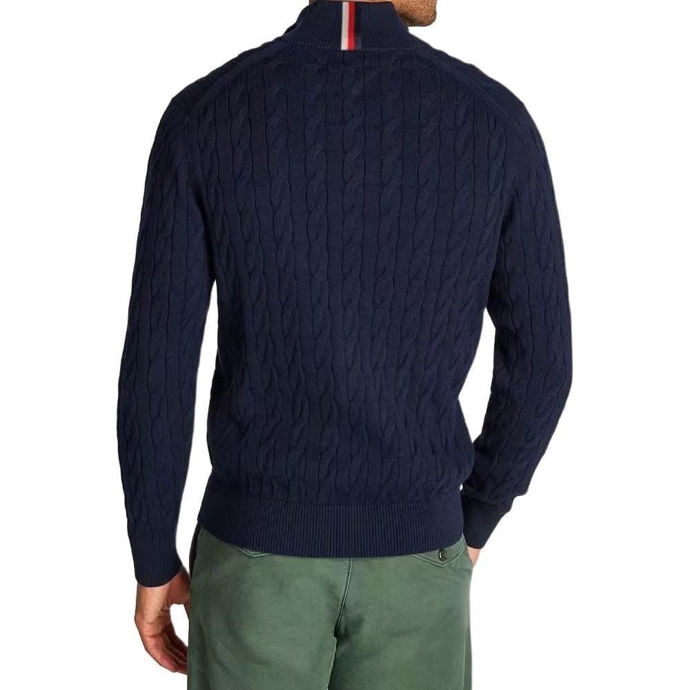 Tommy Hilfiger Трикотаж Мужской Темно-синий - изображение 3