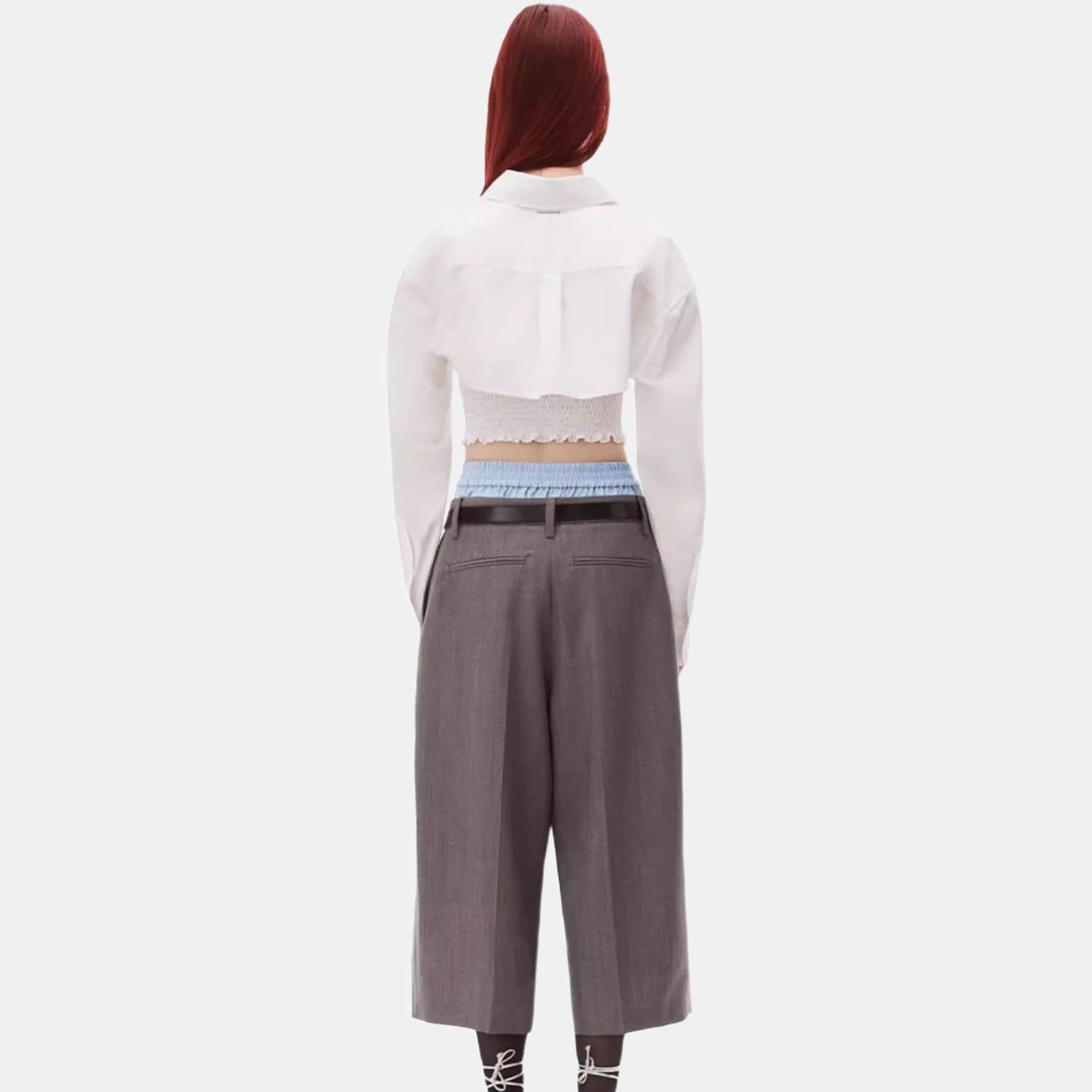 Блузка Alexander Wang Рубашка Женская Белая - изображение 4