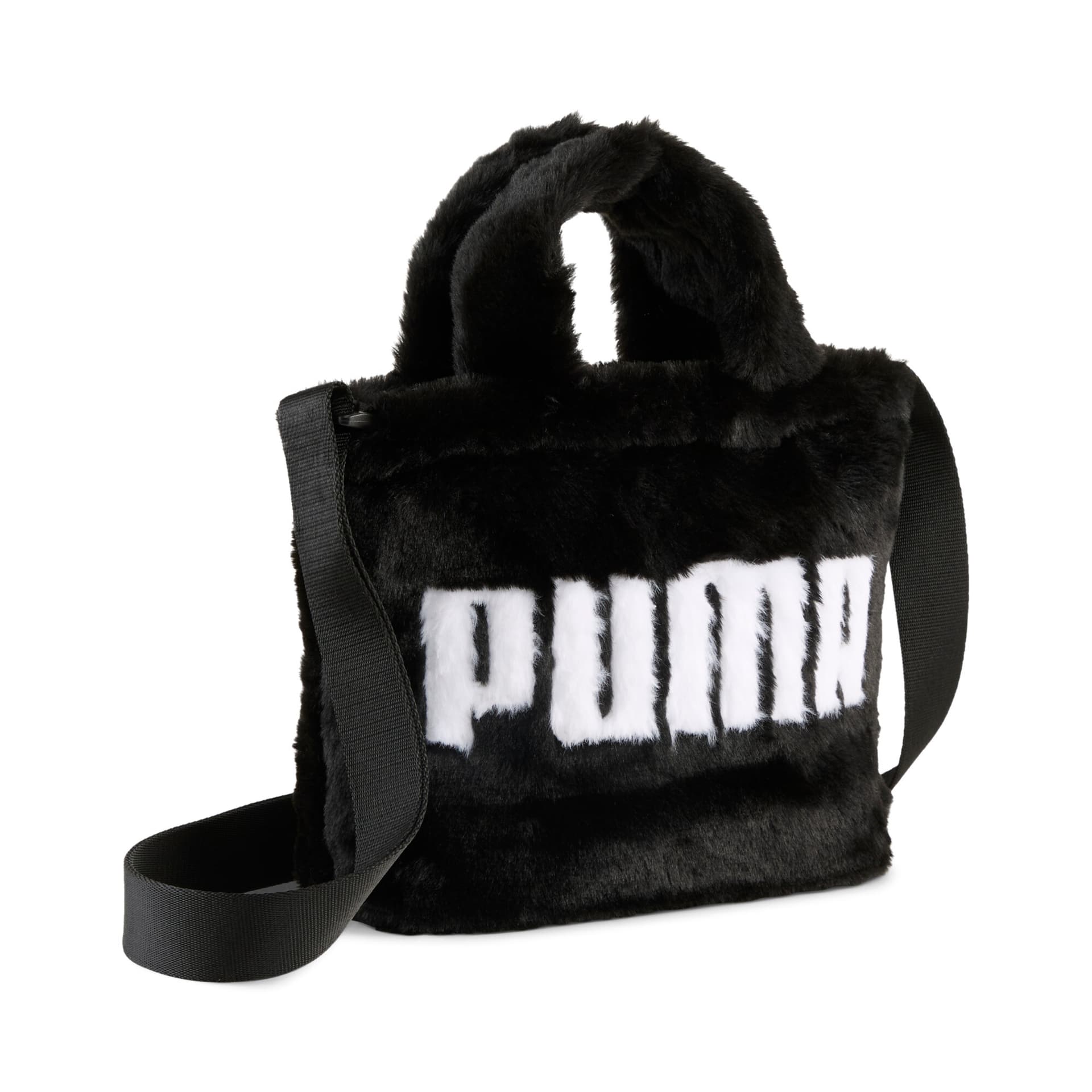 Сумка PUMA Up Замша Через плечо Сумка Мини-версия Женская Черная - изображение 1