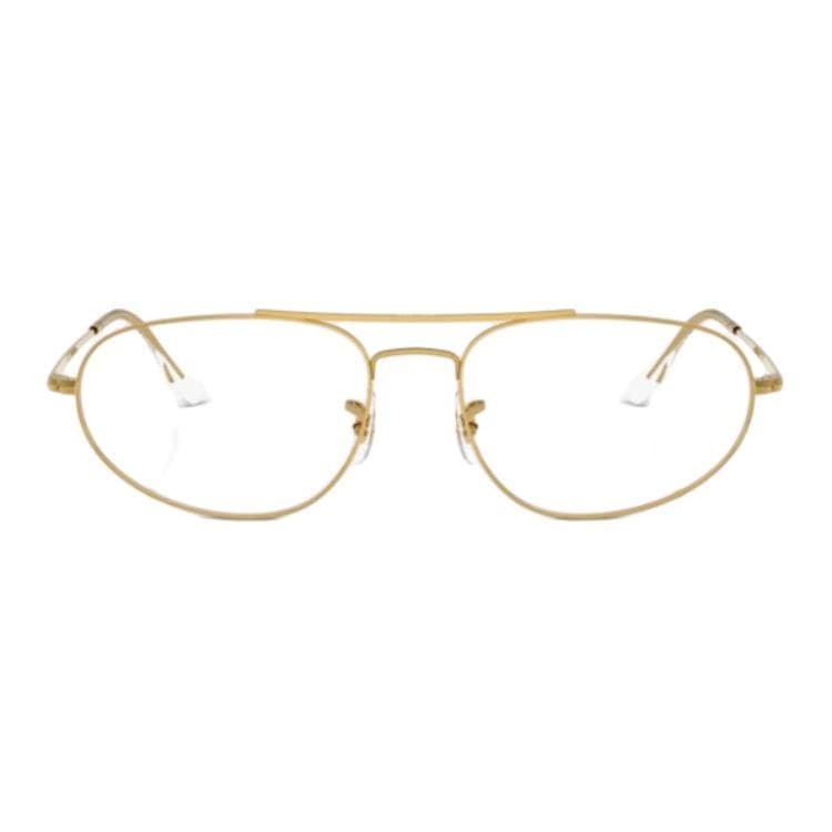 Оправа RayBan Металлические Очки с Диоптриями Унисекс Золото - изображение 2