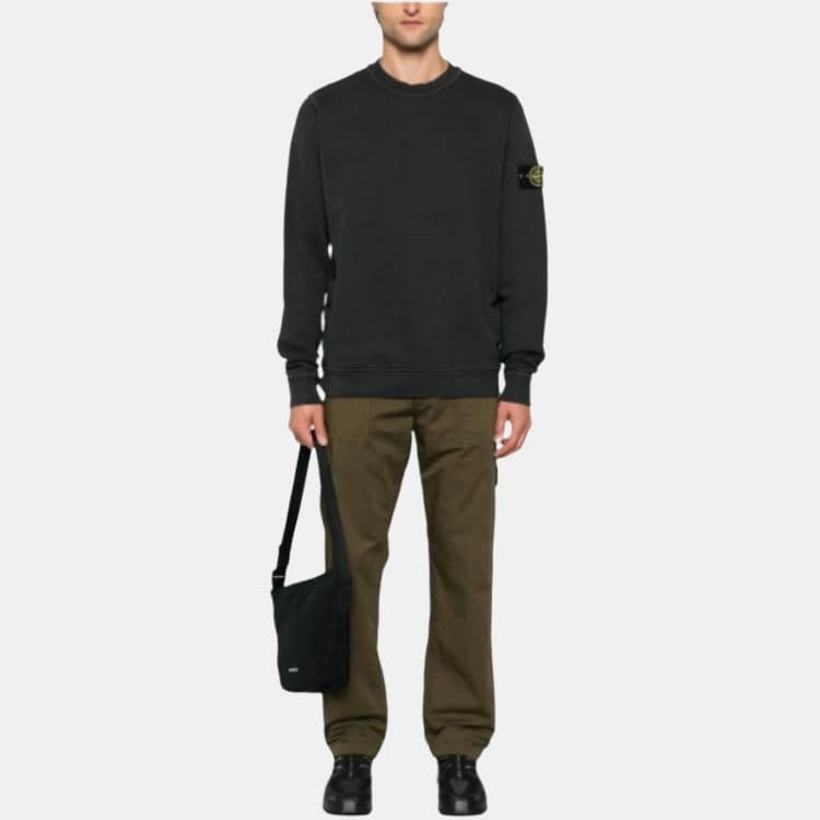 Худи STONE ISLAND Толстовка Мужская Свинцово-серый - изображение 4