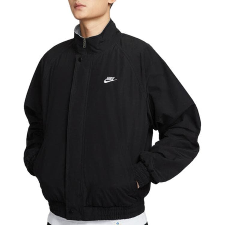 Куртка Nike Club Futura Куртка Мужская Черная Белая - изображение 3