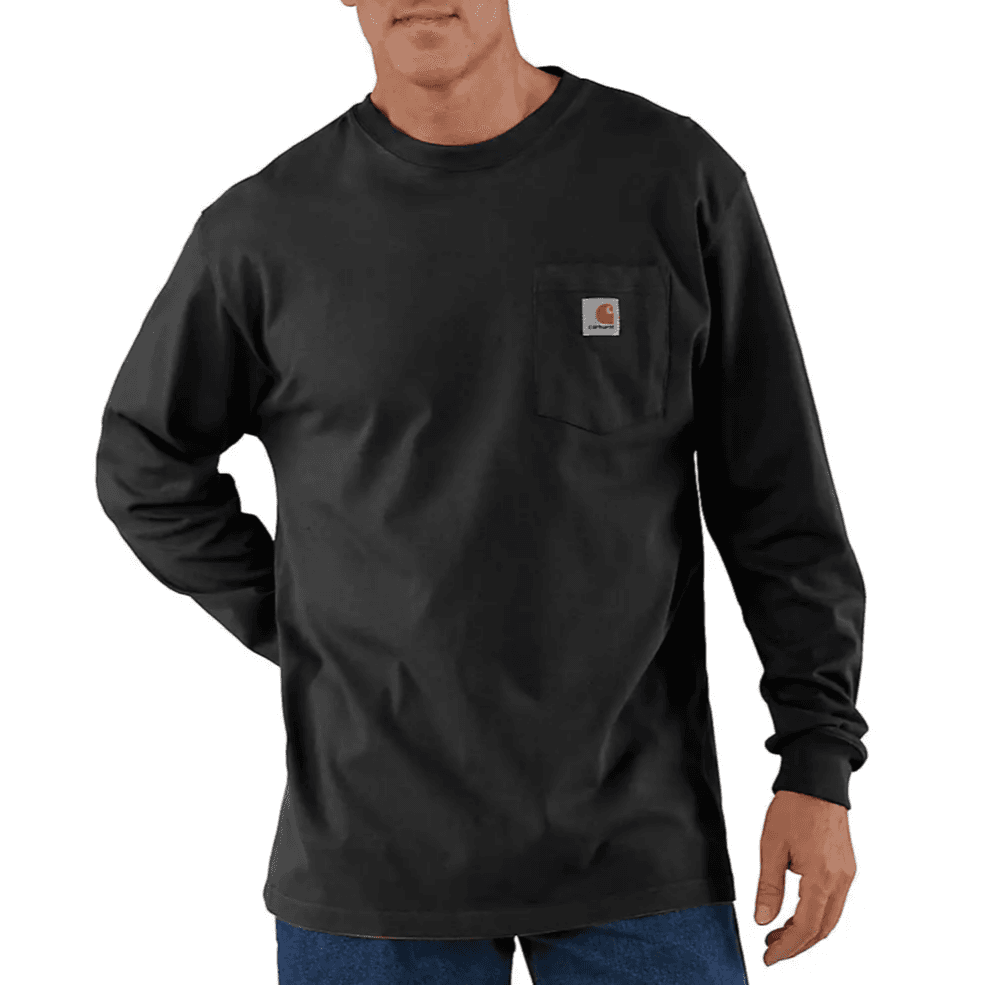 Футболка Carhartt K126 Black - изображение 3
