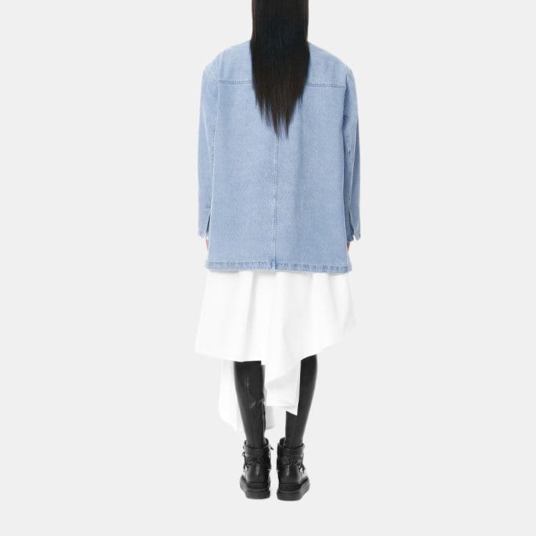 Джинсовая куртка WE11DONE FW21 Logo - изображение 4