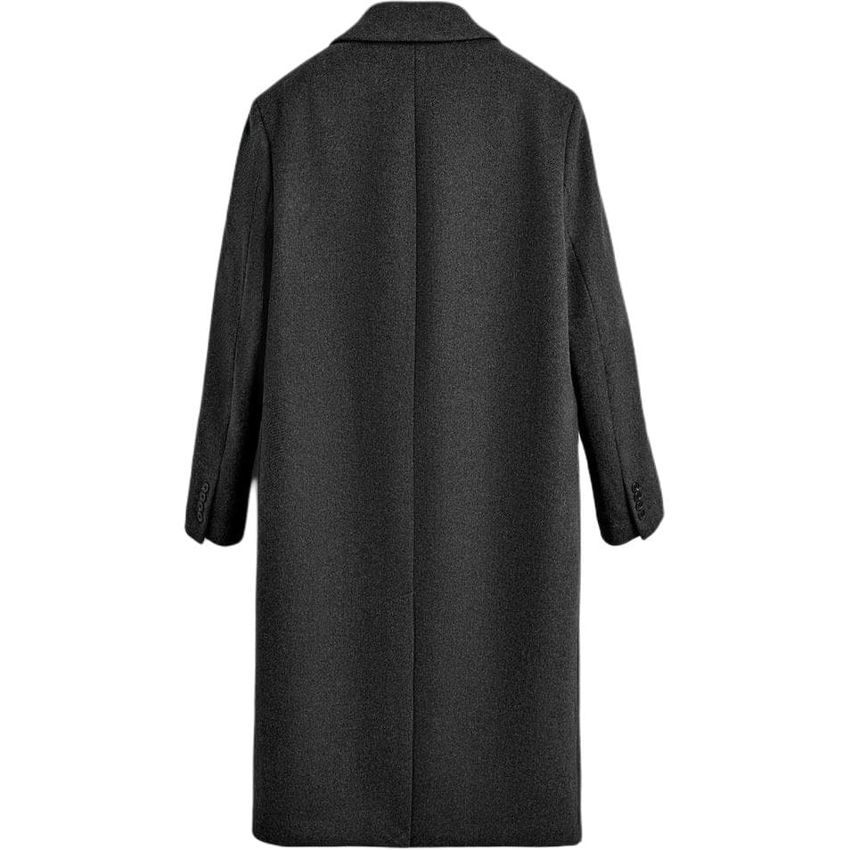 Пальто Мужское пальто с зебровым принтом серого цвета от ZARA Collaboration - изображение 2