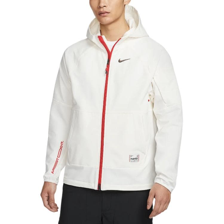 Куртка NIKE Год Змеи Куртки Пальто Мужской Белый - изображение 3