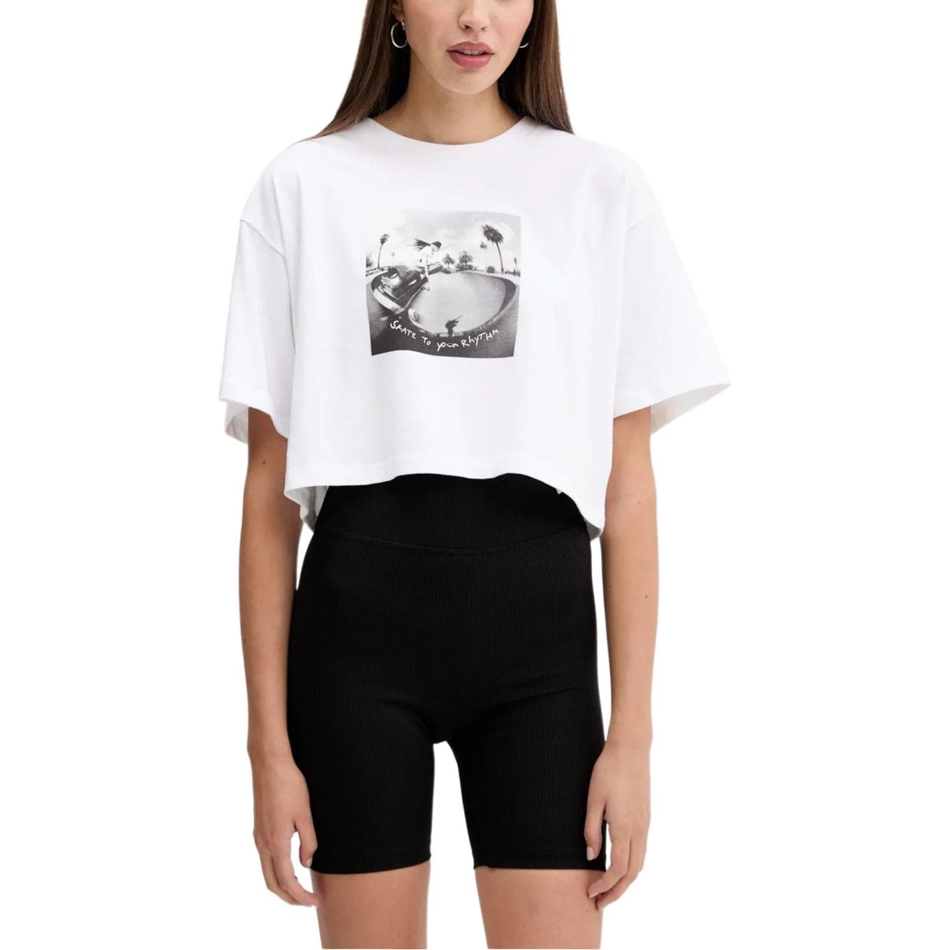 Футболка VANS Белые Женские T-рубашки - изображение 1