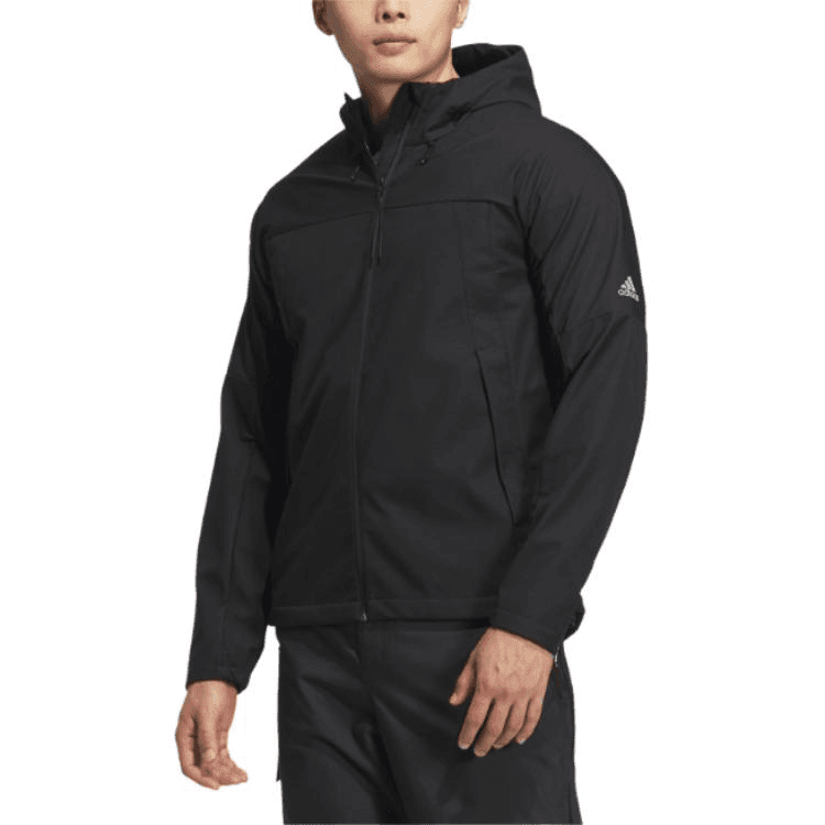 Куртка Adidas Softshell Куртки и Пальто Унисекс Черный - изображение 4