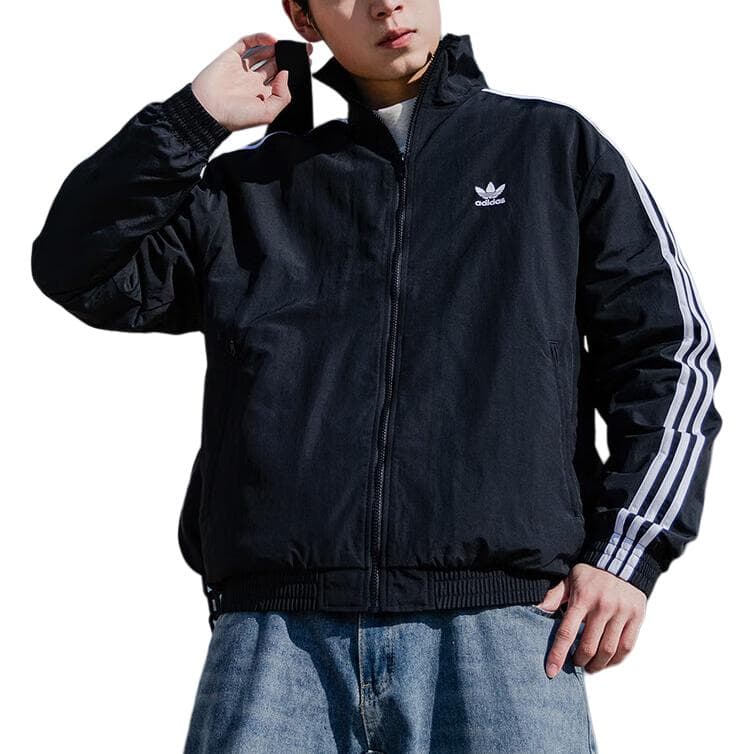 Куртка Adidas Originals FBIRD TTFirebird Куртка Мужской Черный - изображение 3
