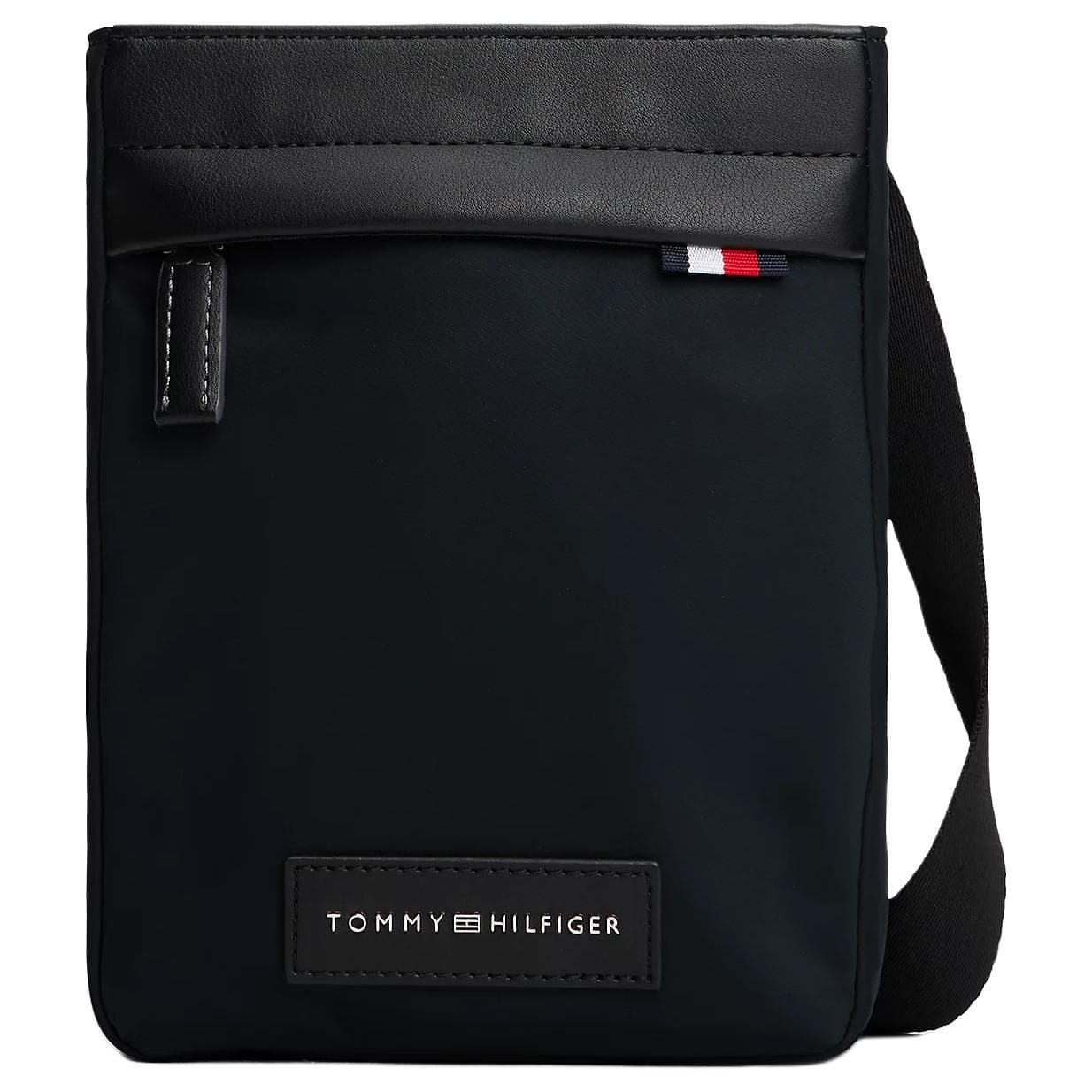 Сумка через плечо Tommy Hilfiger Нейлоновая Сумка через плечо Мини Мужская Черная - изображение 1