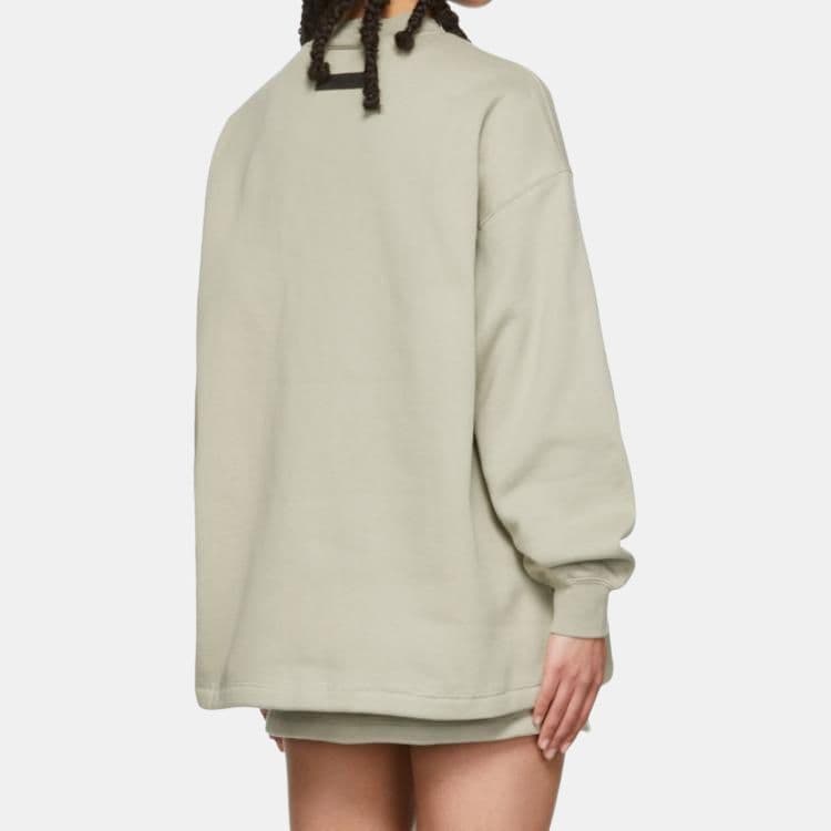 Худи Fear of God Essentials FW22 Relaxed Crewneck Smoke - изображение 5