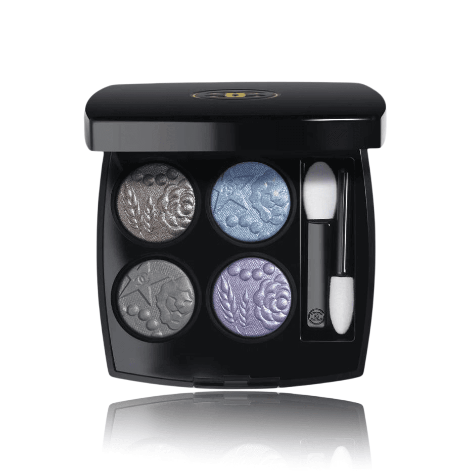 CHANEL 2025 Рождественская ограниченная коллекция Блестящая Starlight Four Цвет Кисть для теней Дымчатый LOOK - изображение 2