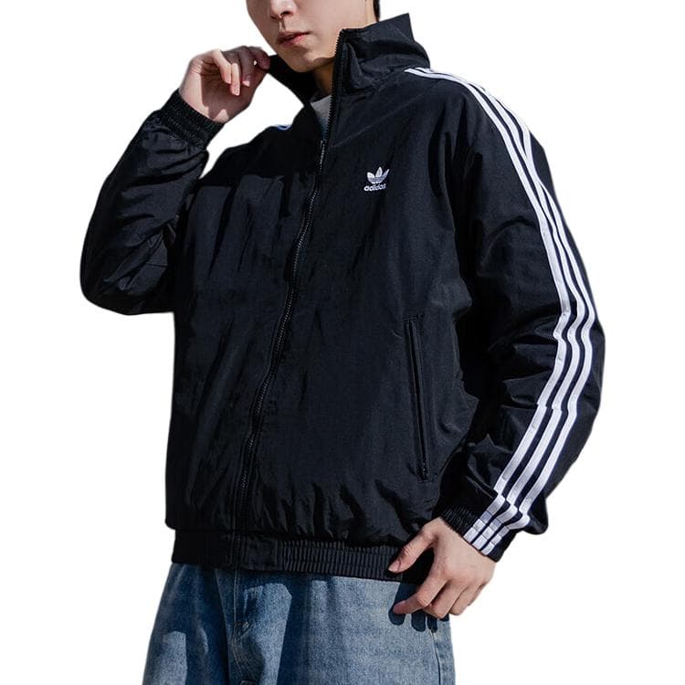 Куртка Adidas Originals FBIRD TTFirebird Куртка Мужской Черный - изображение 4