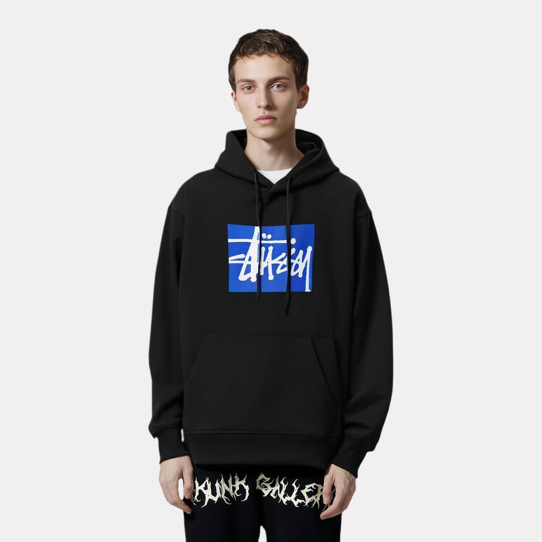 Худи Stussy Stock Box Hoodie 2023 Logo - изображение 3