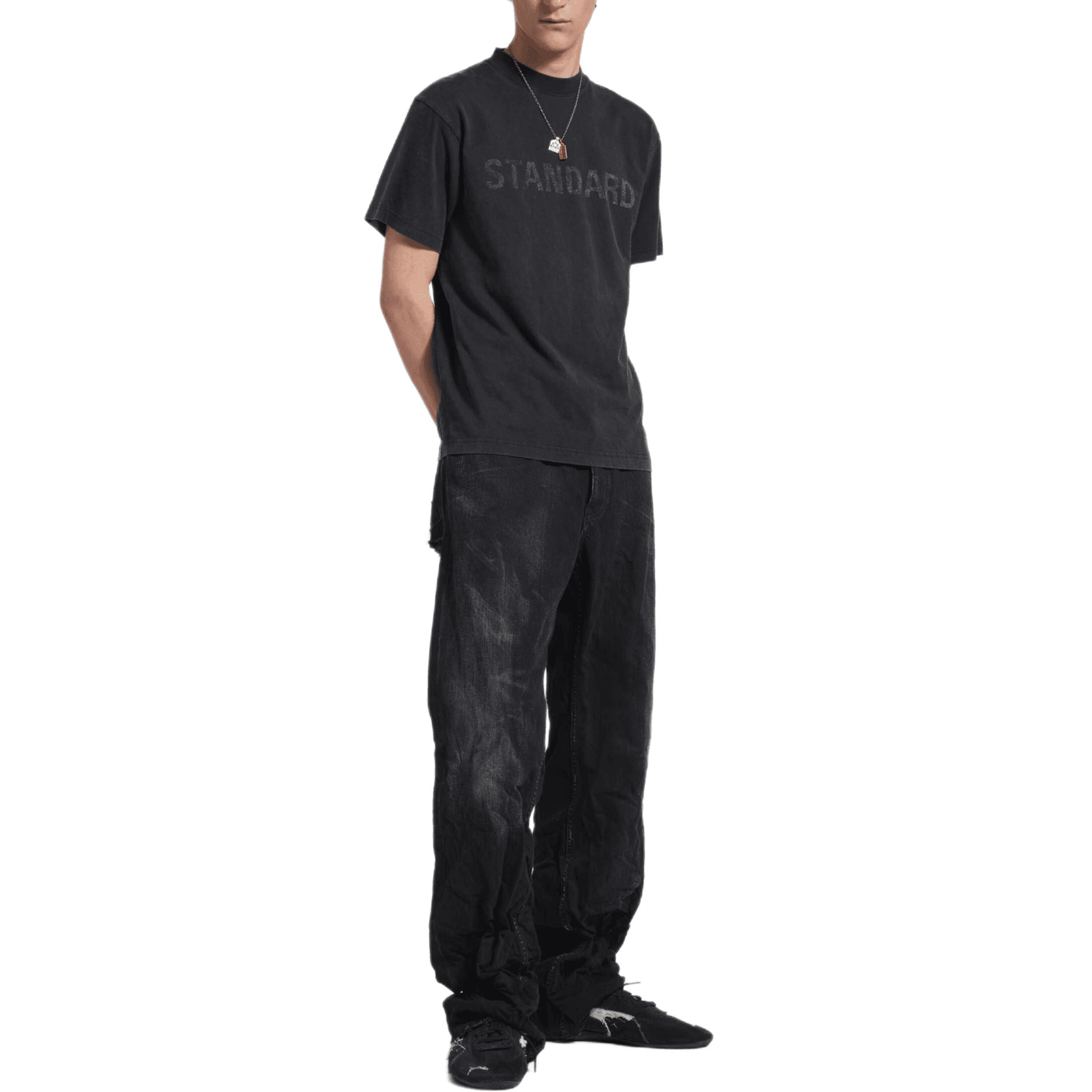 Футболка Balenciaga T-рубашка стандартного кроя мужская - изображение 3