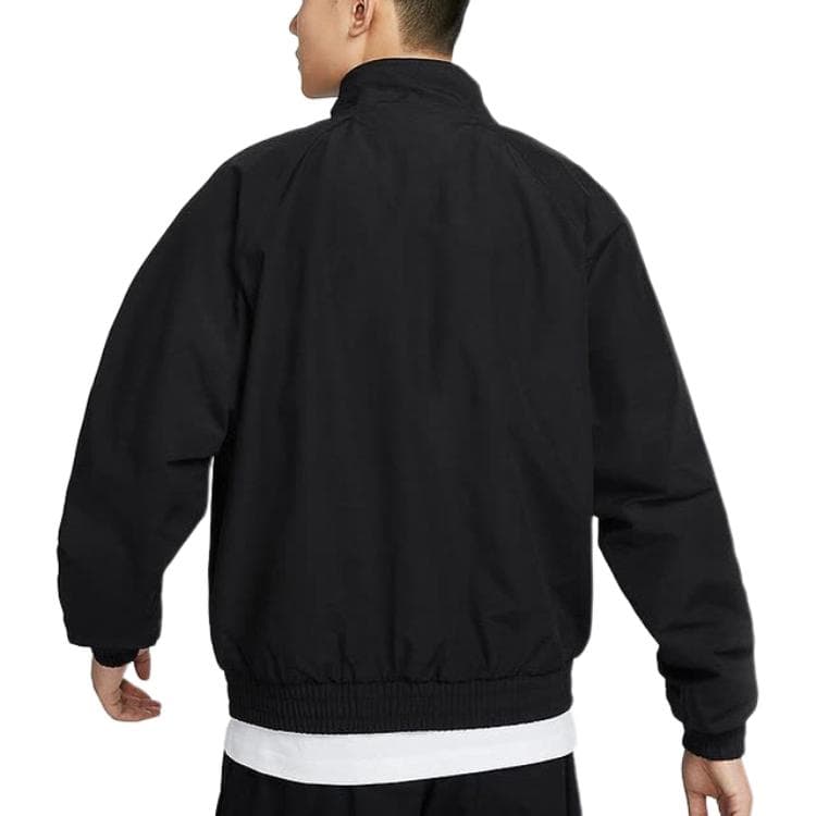 Куртка Nike Club Futura Куртка Мужская Черная Белая - изображение 4