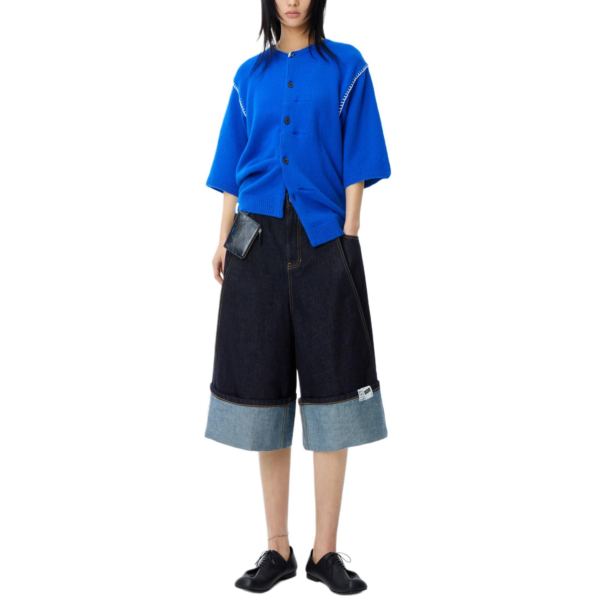 Кофта ADER ERROR Трикотаж Женский Синий - изображение 3