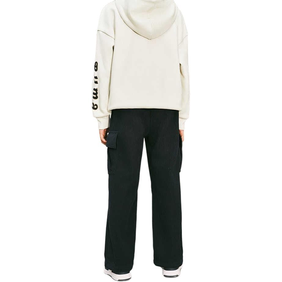 PUMA Sportstyle Cargo Straight Нога Повседневный С флисовой подкладкой Рабочий стиль Карго Брюки Детские Темно-синие - изображение 3