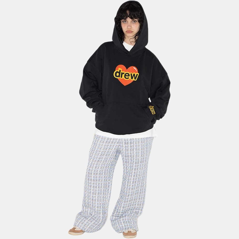 Худи Drew House SS23 i love drew i love drew hoodie black - изображение 3