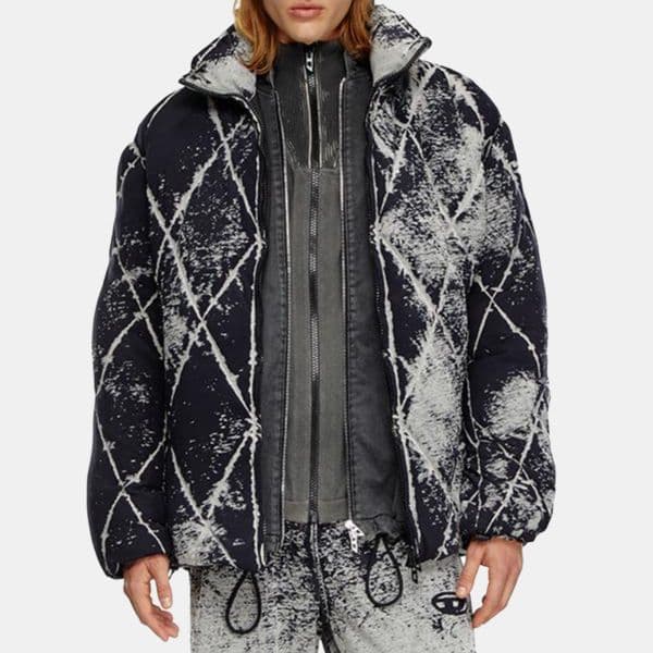 Зимняя куртка пуховик DIESEL FW24 - изображение 3