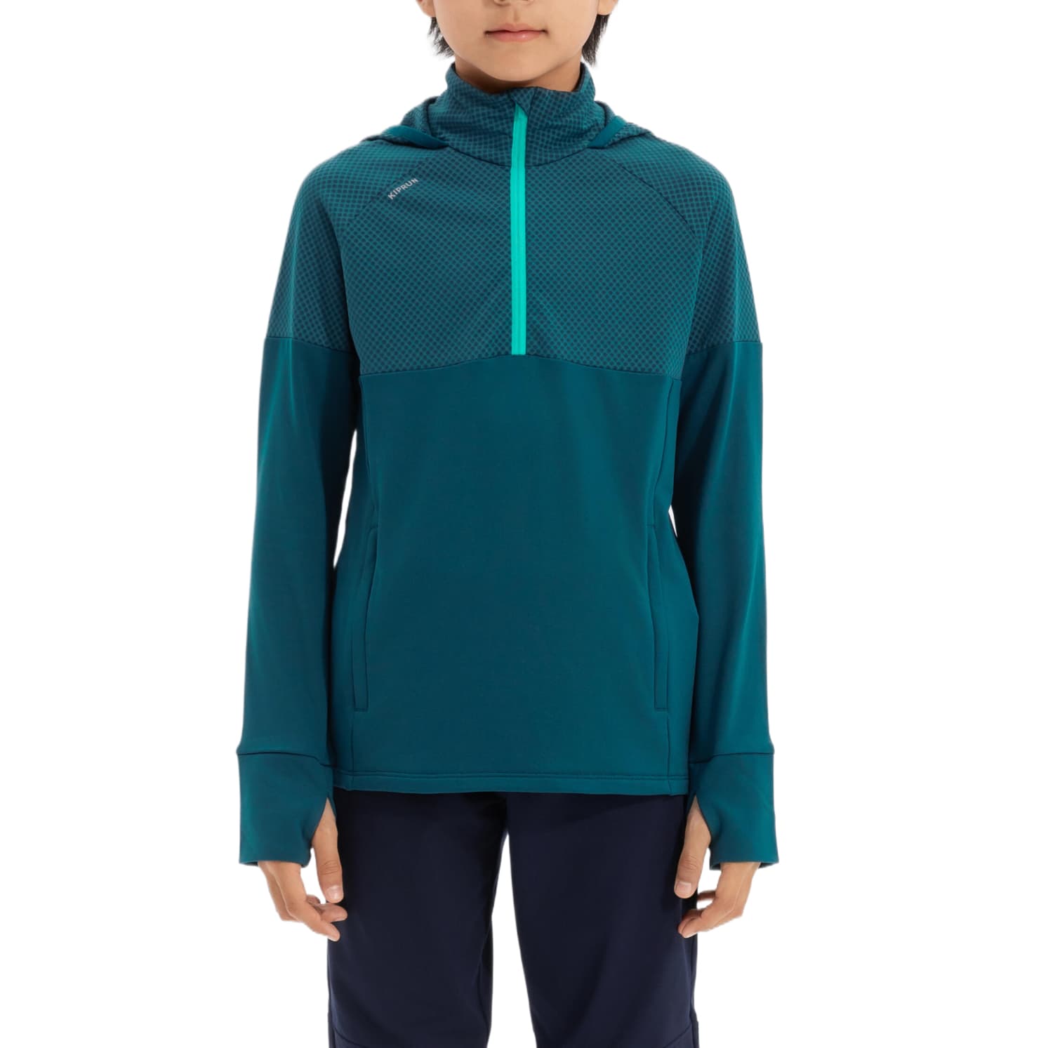 Футболка DECATHLON Бирюзовый Caribbean Зеленый Kids T-рубашки - изображение 1