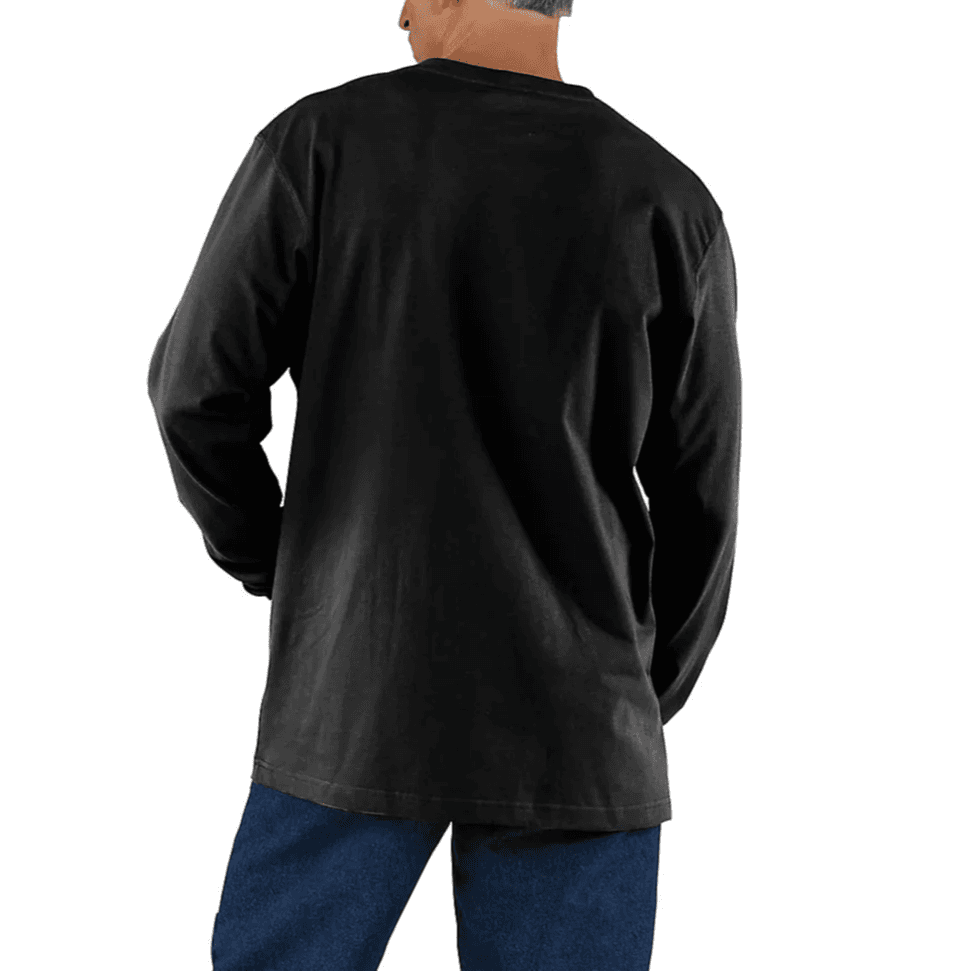 Футболка Carhartt K126 Black - изображение 4