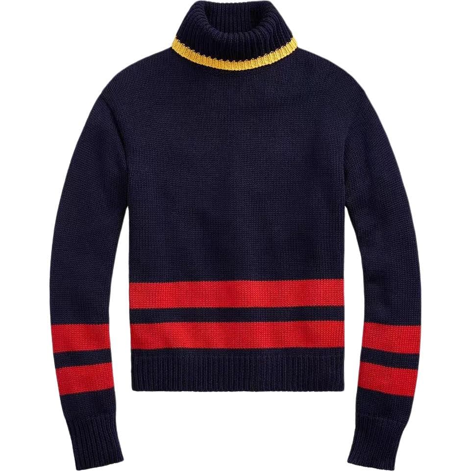 Кофта Polo Ralph Lauren Трикотаж Стандартный Размер Женский Морской Синий - изображение 1