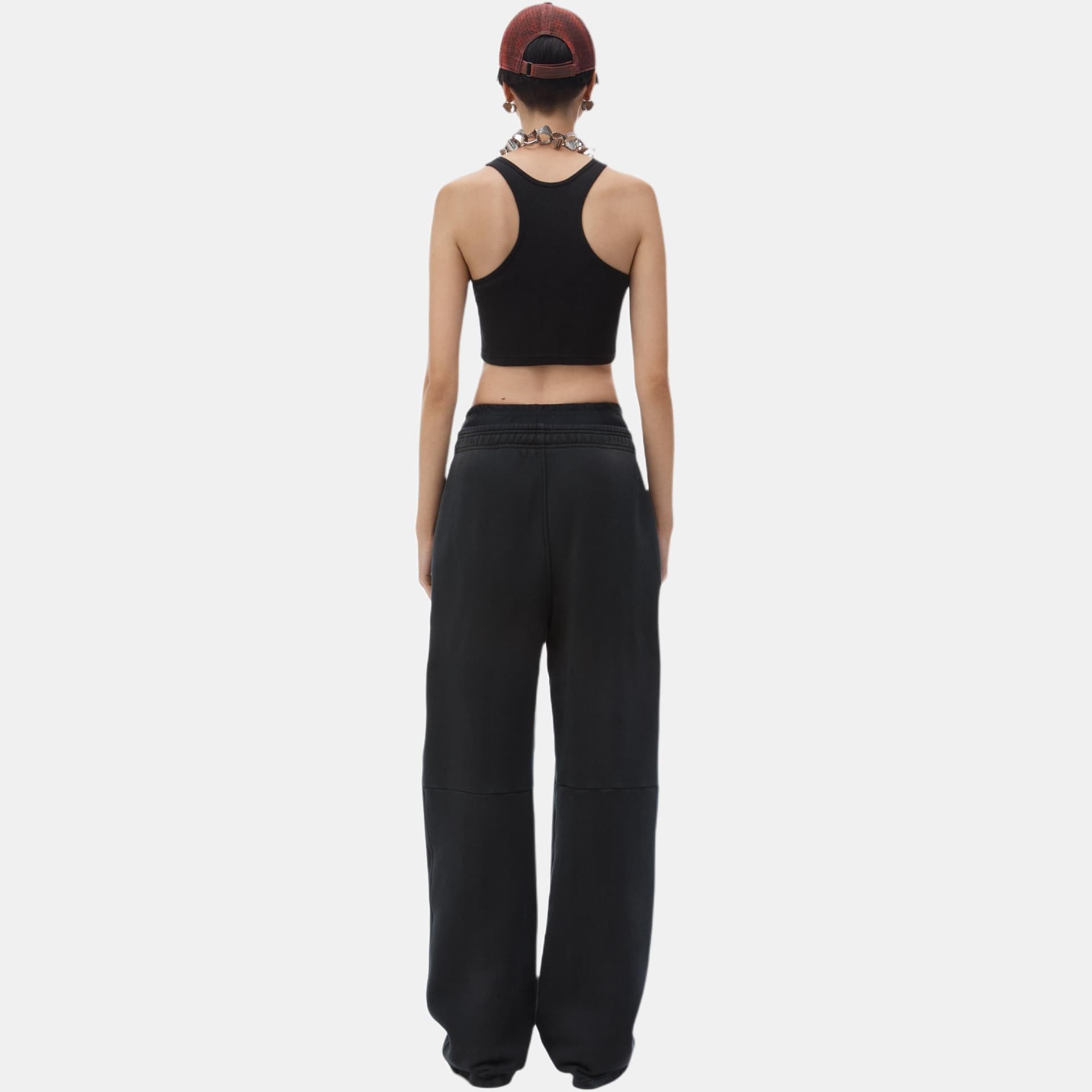 Штаны Alexander Wang Повседневные Брюки Женские Черные - изображение 3