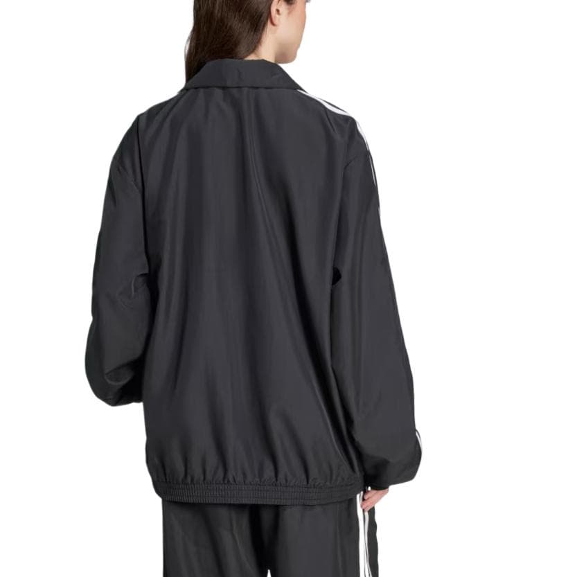 Куртка Adidas Originals ADILENIUM Oversized Дорожка Куртки и Пальто Женские Черные - изображение 3