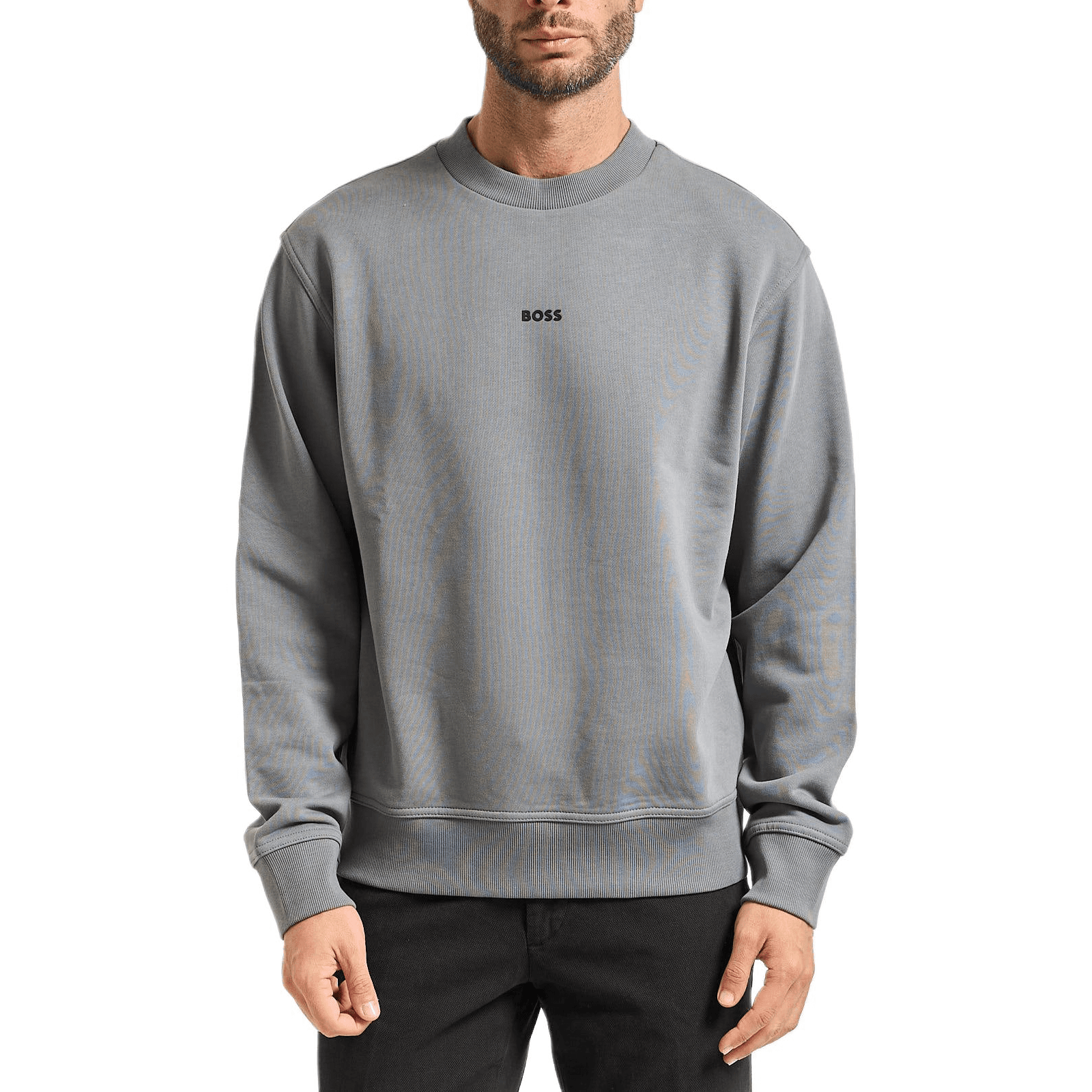 Кофта HUGO BOSS Серый Мужской Свитшот - изображение 3