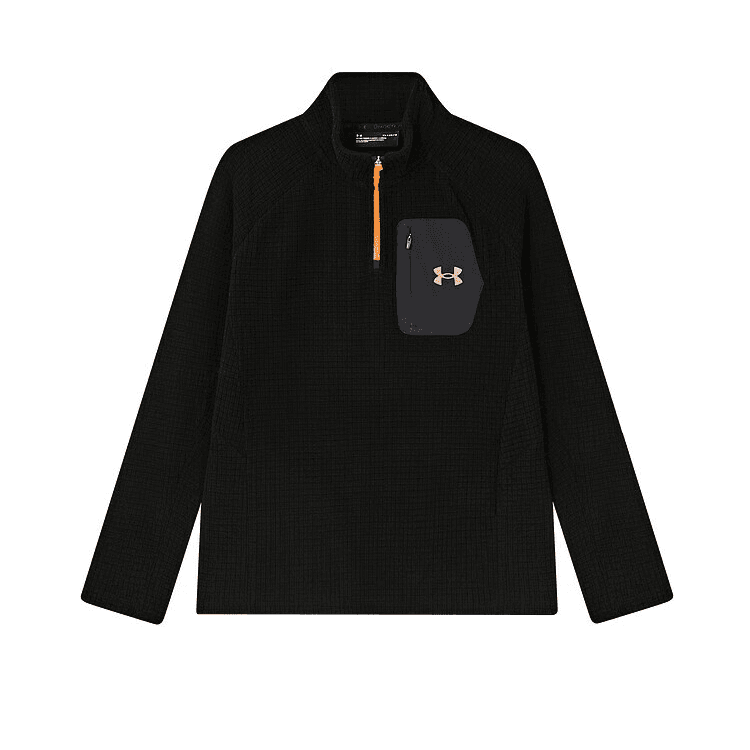 Футболка Under Armour Черные Детские T-рубашки - изображение 1