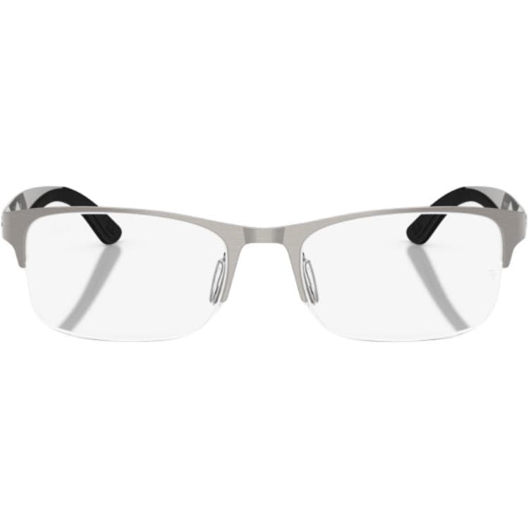 Оправа RayBan Металлические прямоугольные очки с диоптриями унисекс черные CANNON медные золотые серебристые - изображение 1