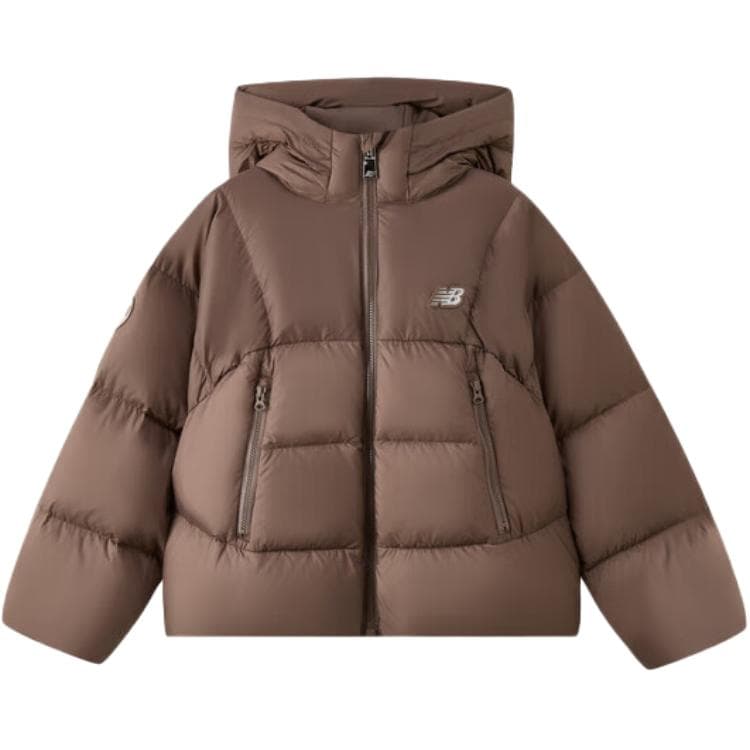 New Balance Коричневый Kids Пуховые куртки - изображение 1