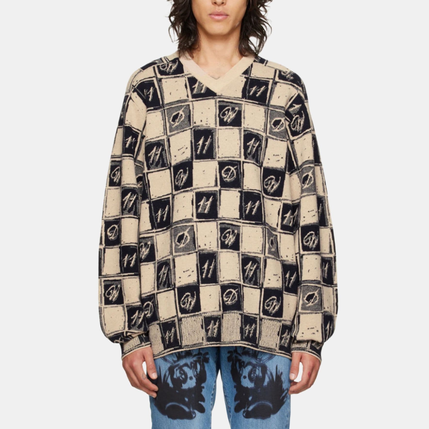 Кофта WE11DONE FW22 V - изображение 3
