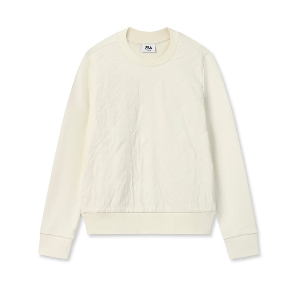 Худи FILA EMERALD Худи-ханьфу платье женский белый цвет груши - изображение 1