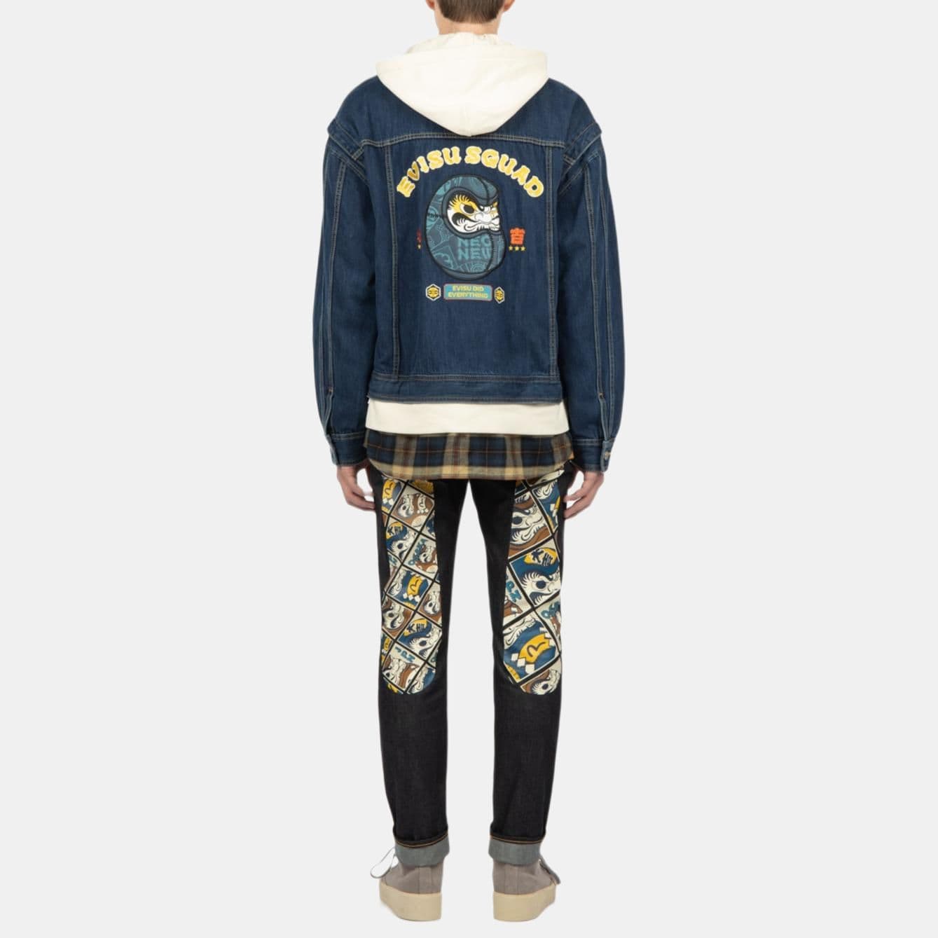Джинсовая куртка EVISU FW22 - изображение 5