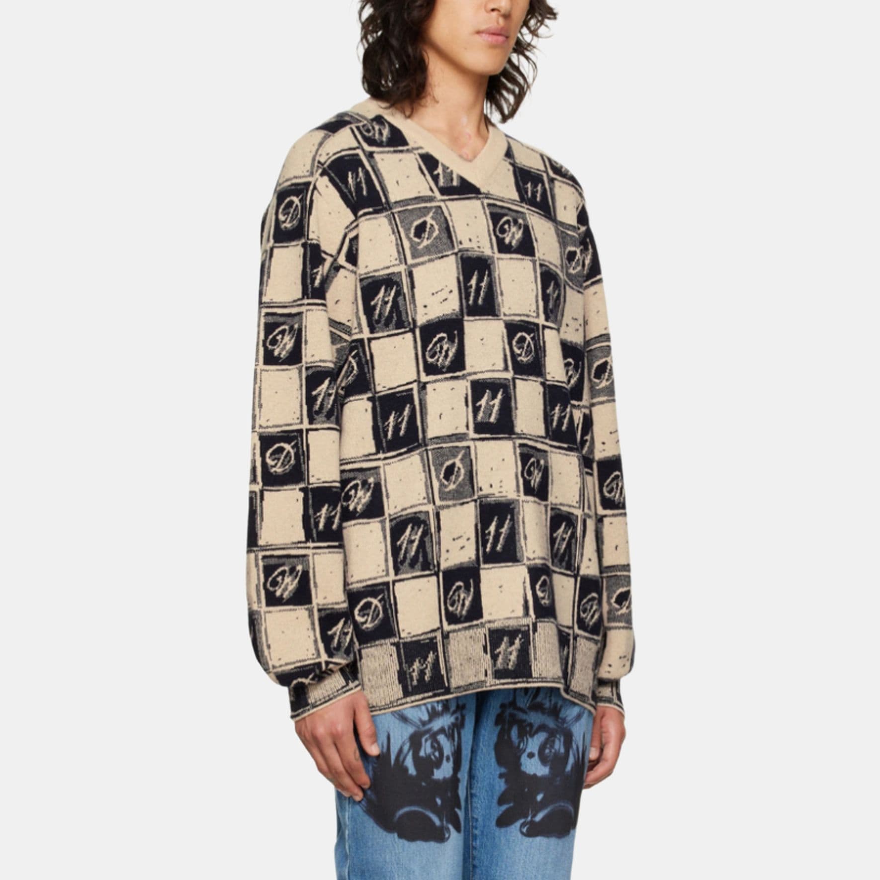Кофта WE11DONE FW22 V - изображение 5