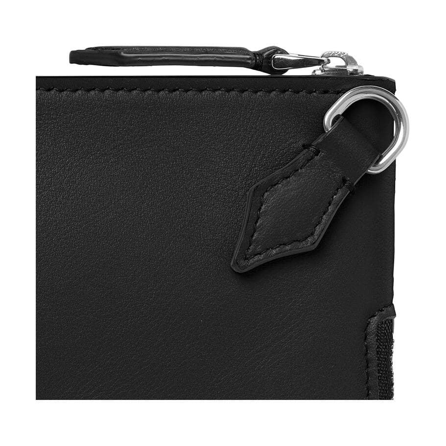 Портмоне MONTBLANC Коровья кожа Кошелек для монет Стандартный (Standard) Мужской Черный - изображение 5