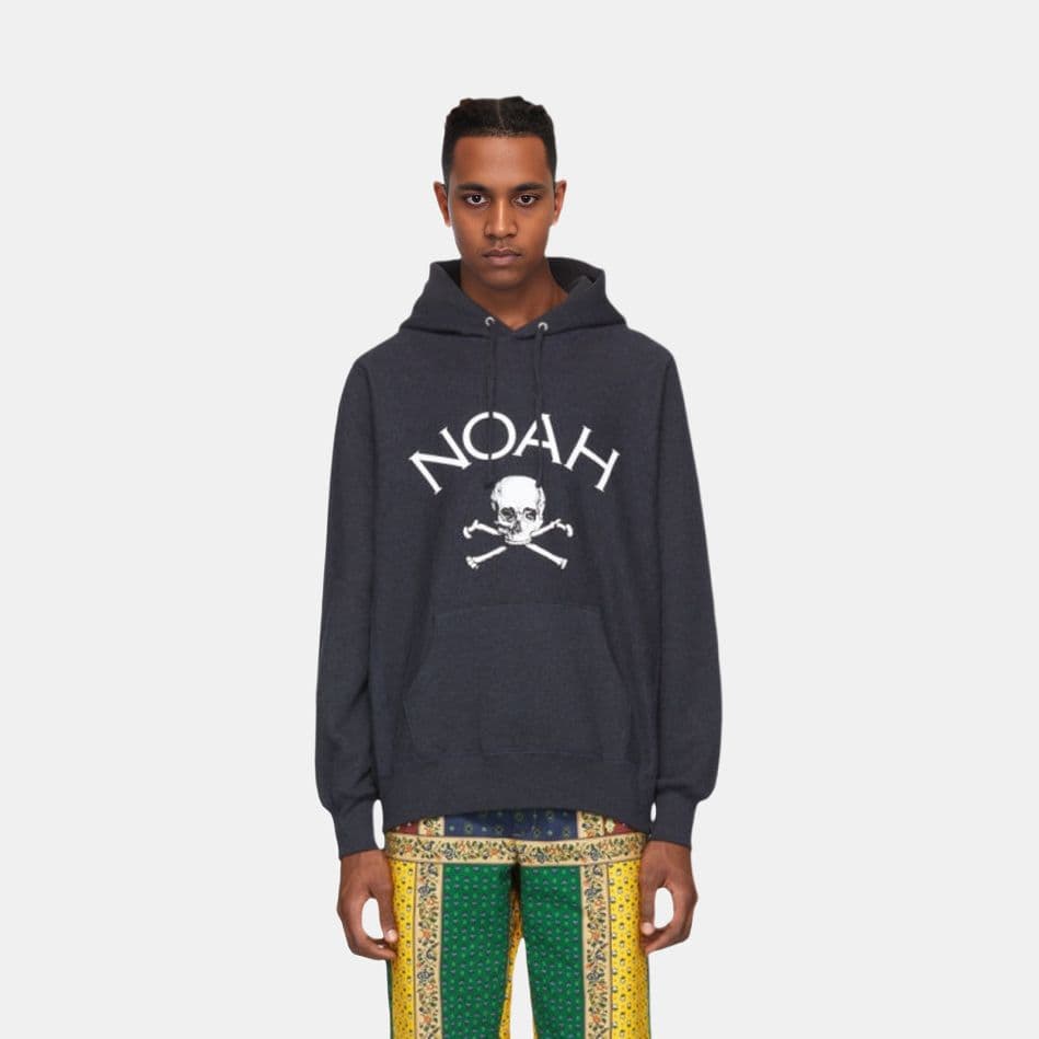 Худи NOAH Cross Skull Hoodie Carbon Grey - изображение 3