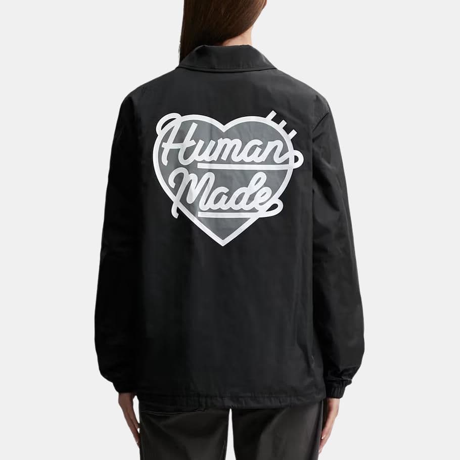 Куртка HUMAN MADE SS22 Coach Jacket Black Logo - изображение 4