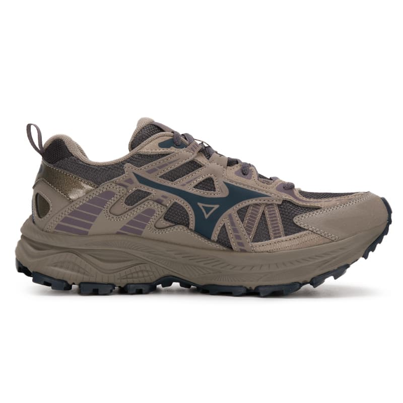 Кроссовки для бега Mizuno Racer Trail Амортизация Дышащая Легкая Беговая Обувь Унисекс Серый - изображение 2