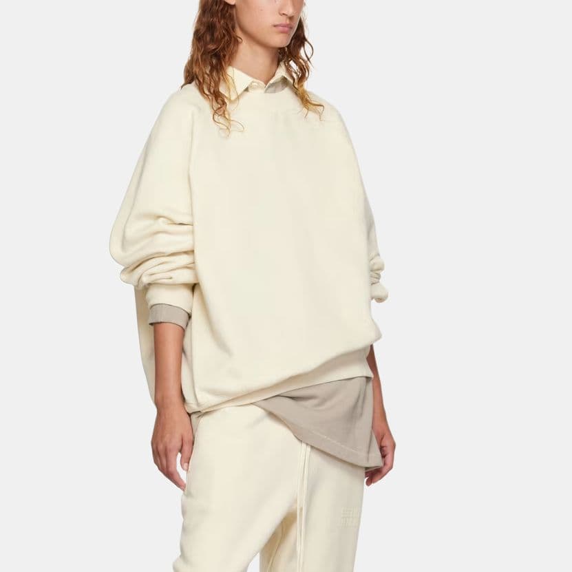 Худи Fear of God Essentials FW22 Egg Shell - изображение 5