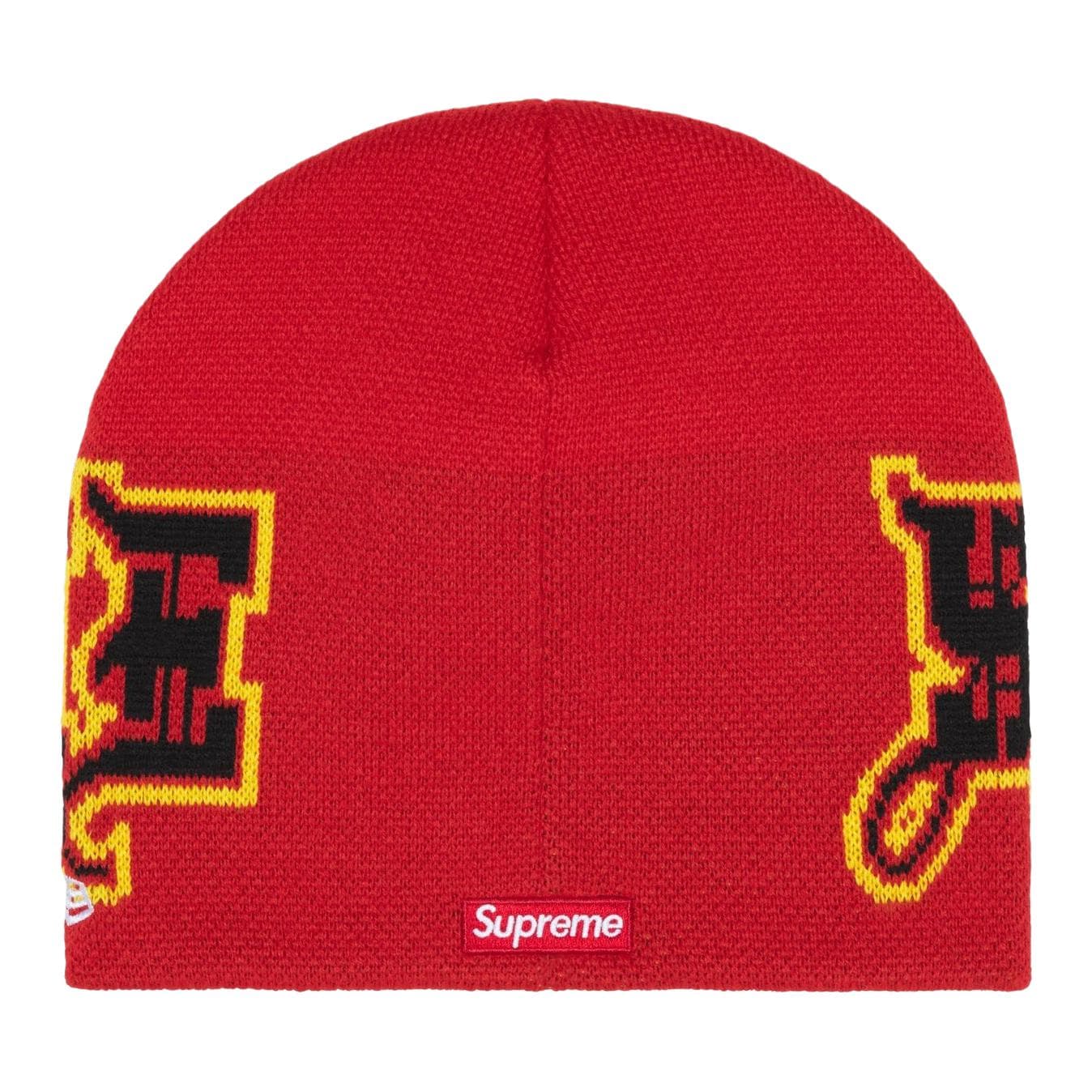 Шапка Supreme X New Era Акриловые Шапки Унисекс Морской Синий Коричневый Красный Белый Светло-Синий Черный - изображение 8