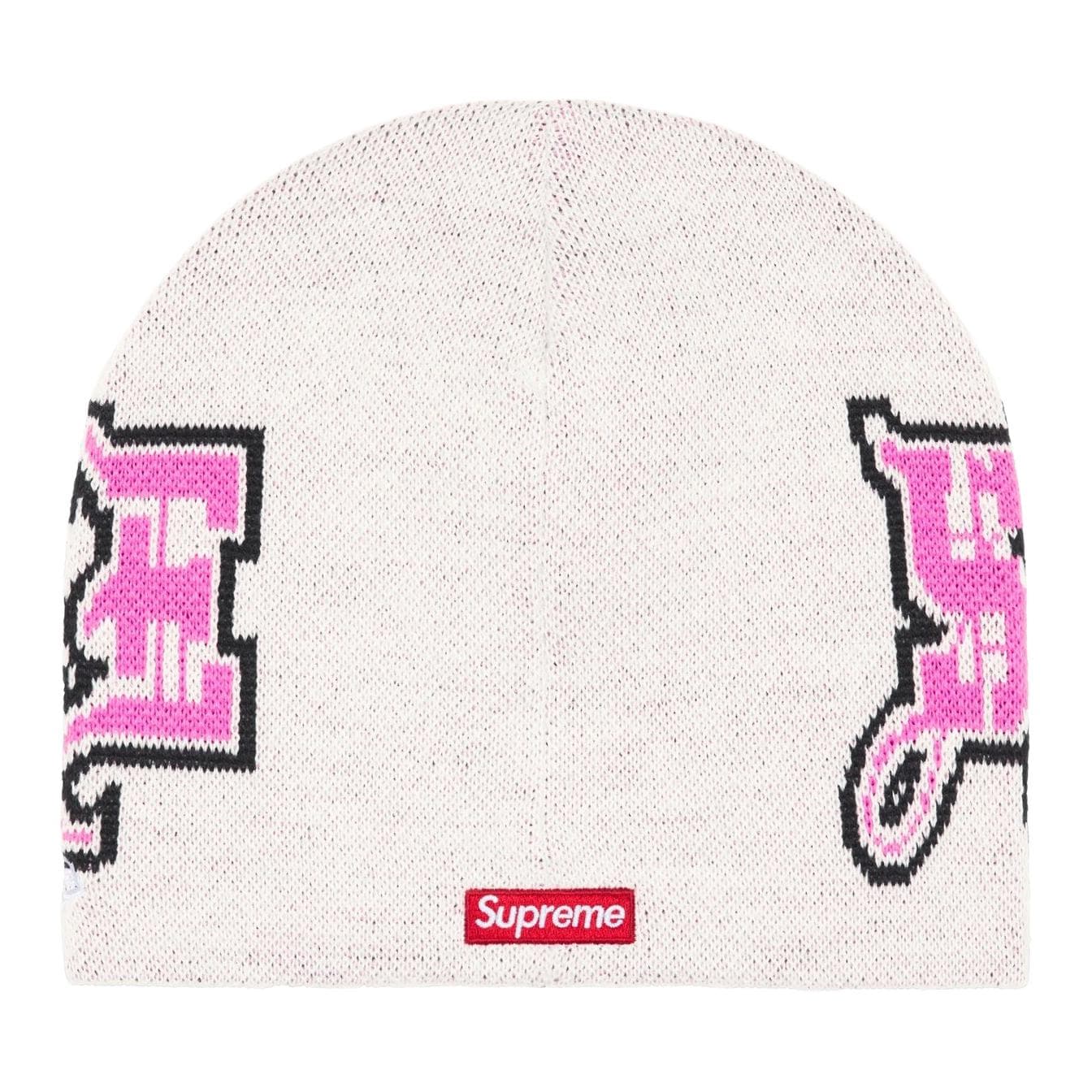 Шапка Supreme X New Era Акриловые Шапки Унисекс Морской Синий Коричневый Красный Белый Светло-Синий Черный - изображение 4