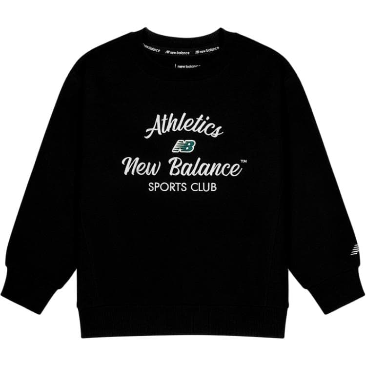 New Balance Черный Детская Толстовка - изображение 1