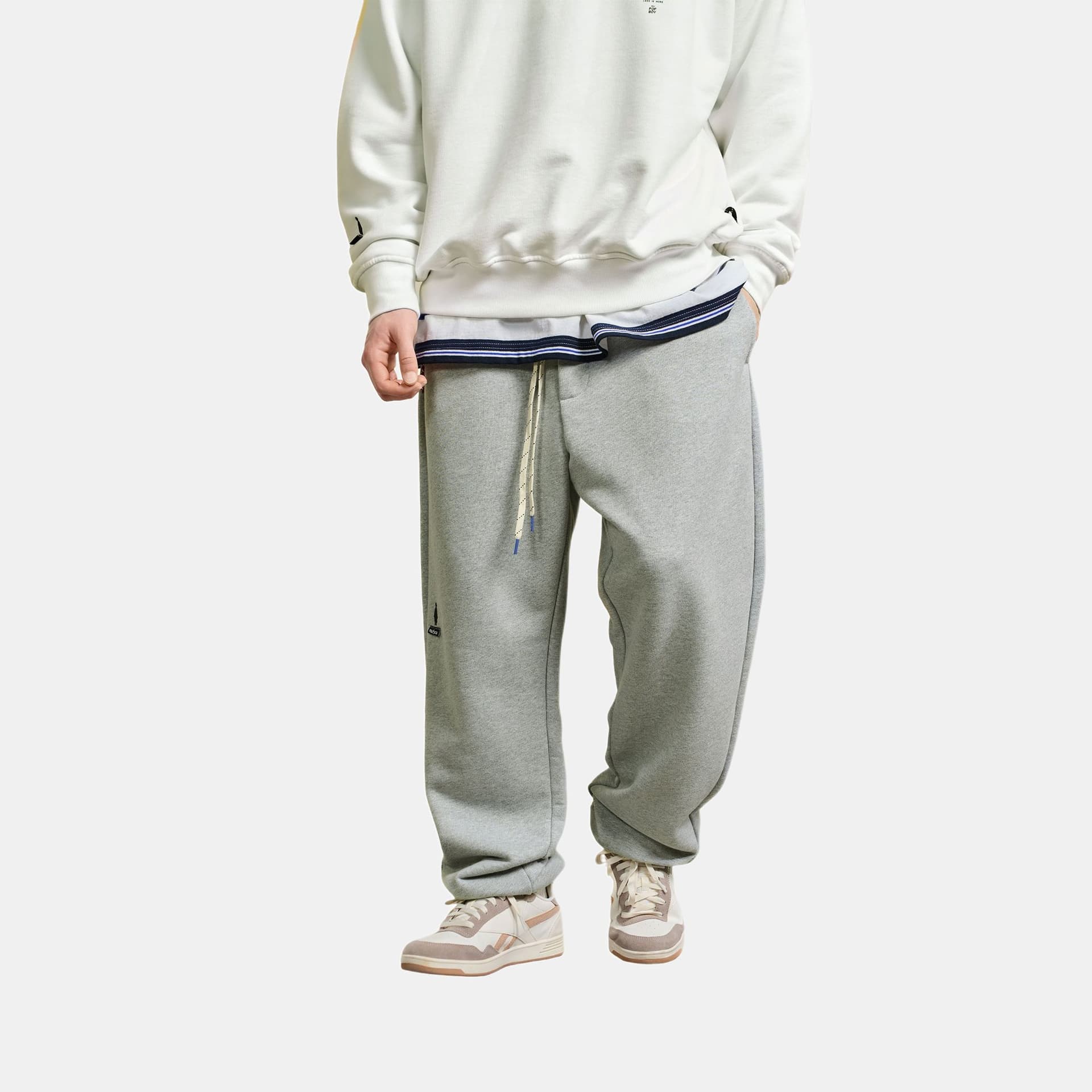 Штаны nautica white sail x POPBOY FW23 Logo - изображение 4